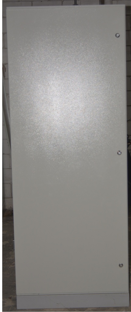 Gabinete BT autosoportado tipo exterior de: 2100X0600X0800  ), IP55, Lamina galvanizada C16/18 Color Ral7035