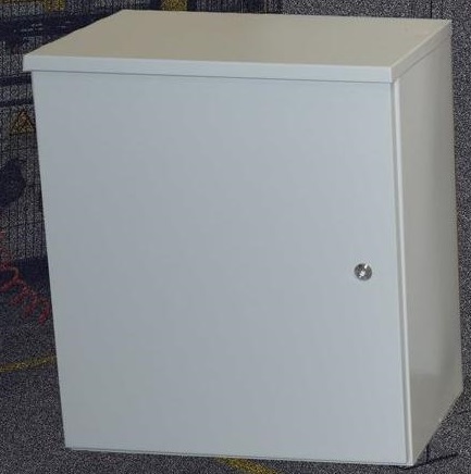 [N3WM040030020C16] Cofre BT de 0400X0300X0200) IP55, Lamina galvanizada C16 Ral7035