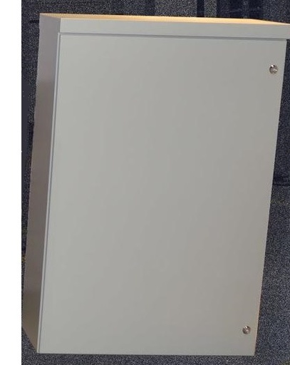 [N3WM80080030] Cofre BT   de 800X0800X0300  ), IP44/IP55, Lamina galvanizada C16 Color Ral7035 Con empaque